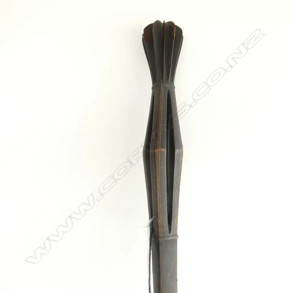 TALL SOLOMON ISLAND  CARVED STAFF L1M300MM Image 1++