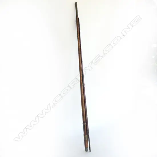 4 PC COLLAPSIBLE VINTAGE FISHING ROD