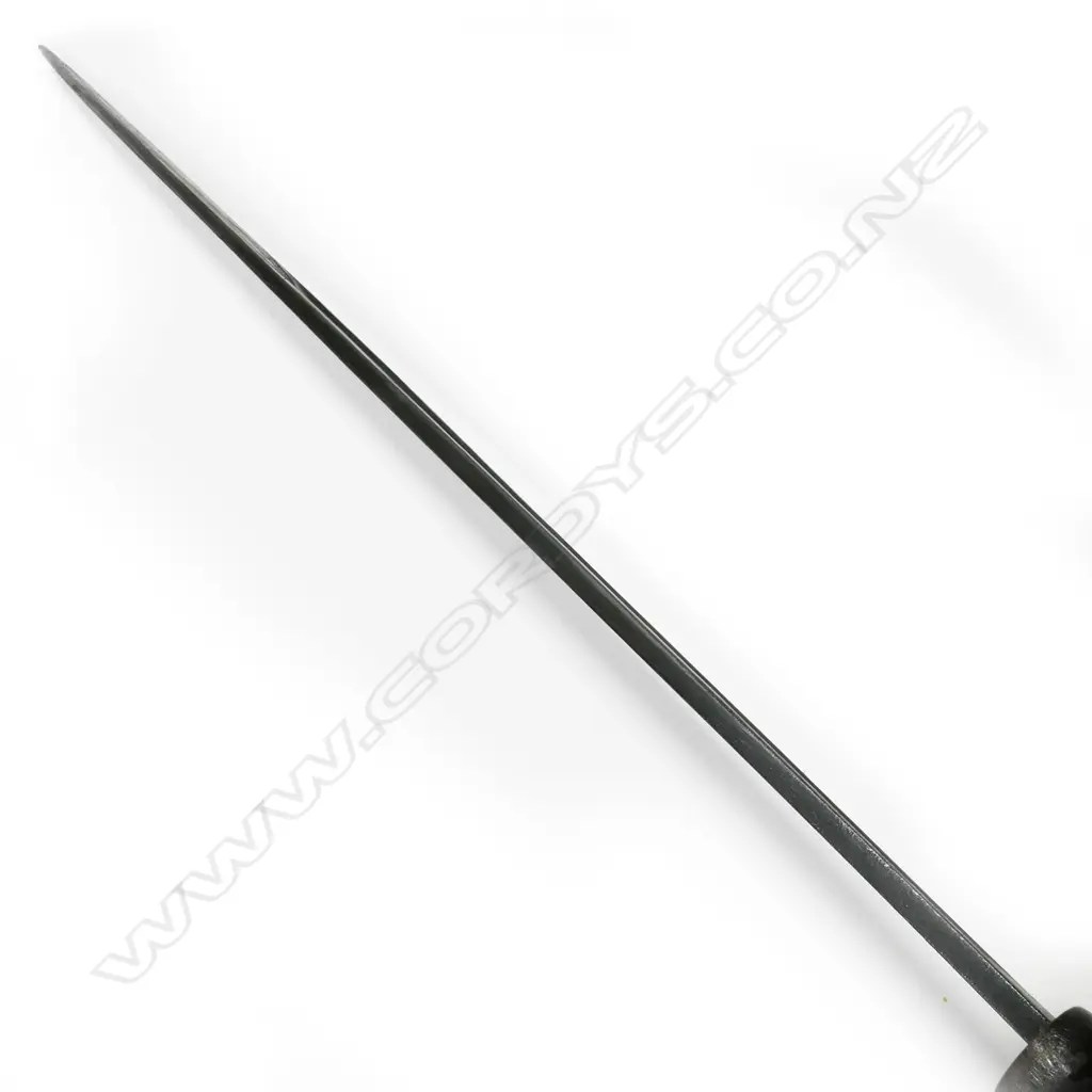 ITALIAN  M1891 CARCANO TS BAYONET release button to end Blade length 294mm. In metal scabbard Image 1++