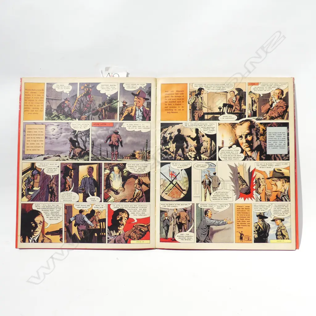  CHURCHILL, WINSTON The Happy Warrior [Plus] Image 1++