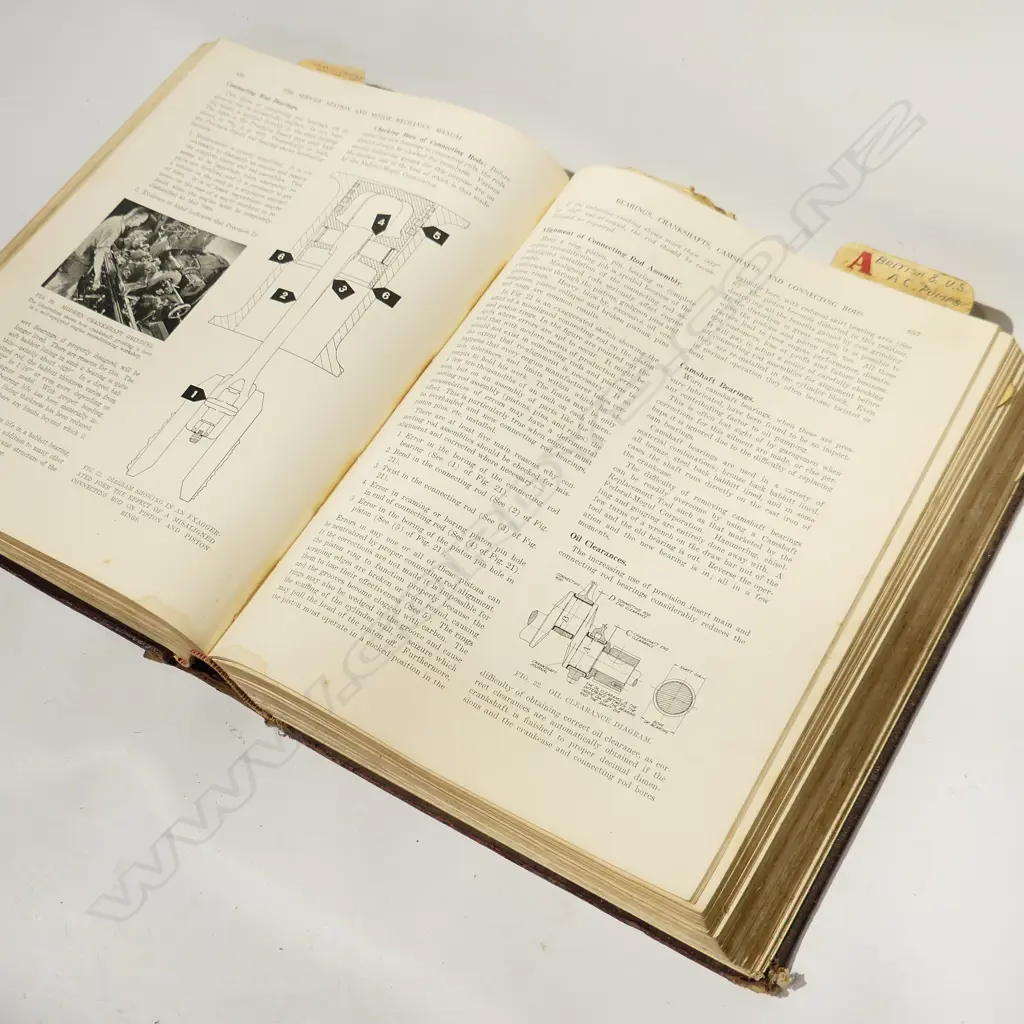 LG OLD BOOK  'THE SERVICE STATION & MOTOR MECHANICS MANUAL'  C1940 Image 1++