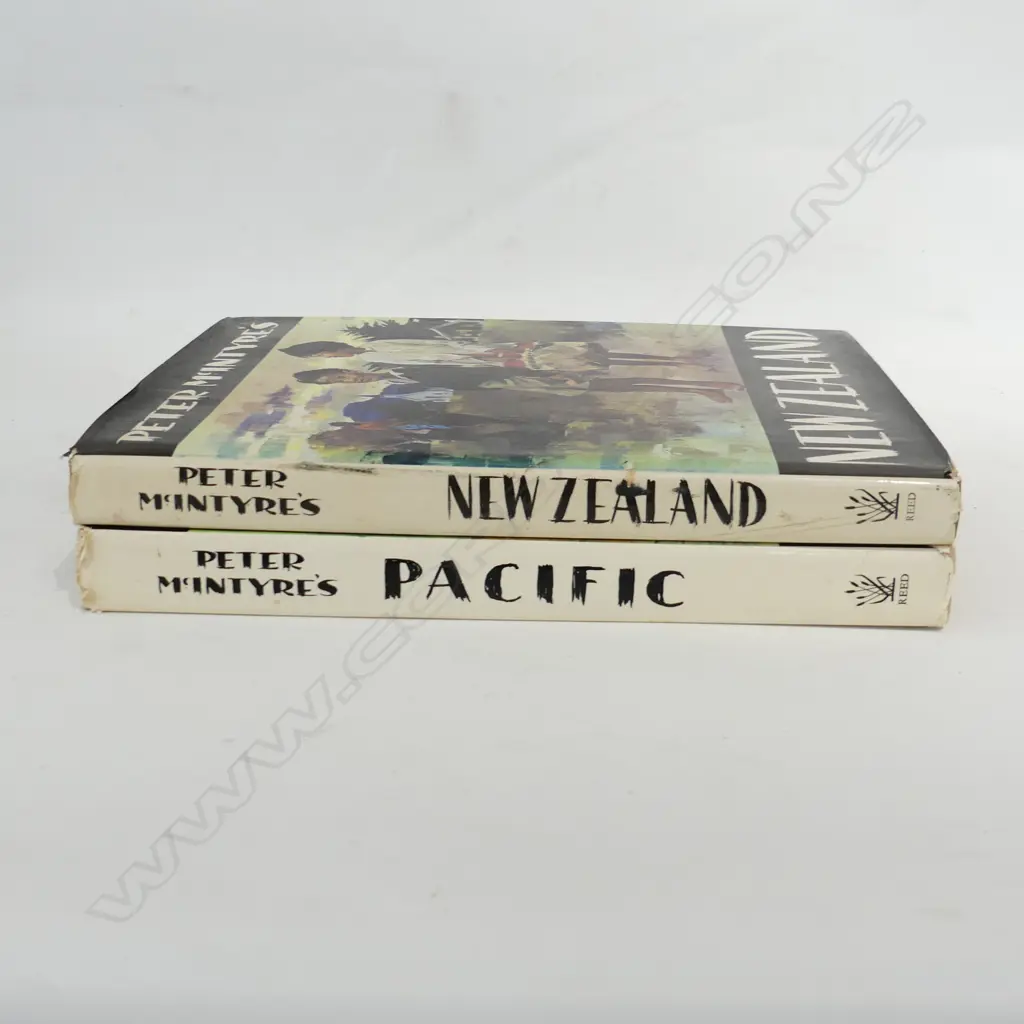 2 VOLUMES, PETER MCINTYRE'S 'PACIFIC' & 'NEW ZEALAND' Image 1++