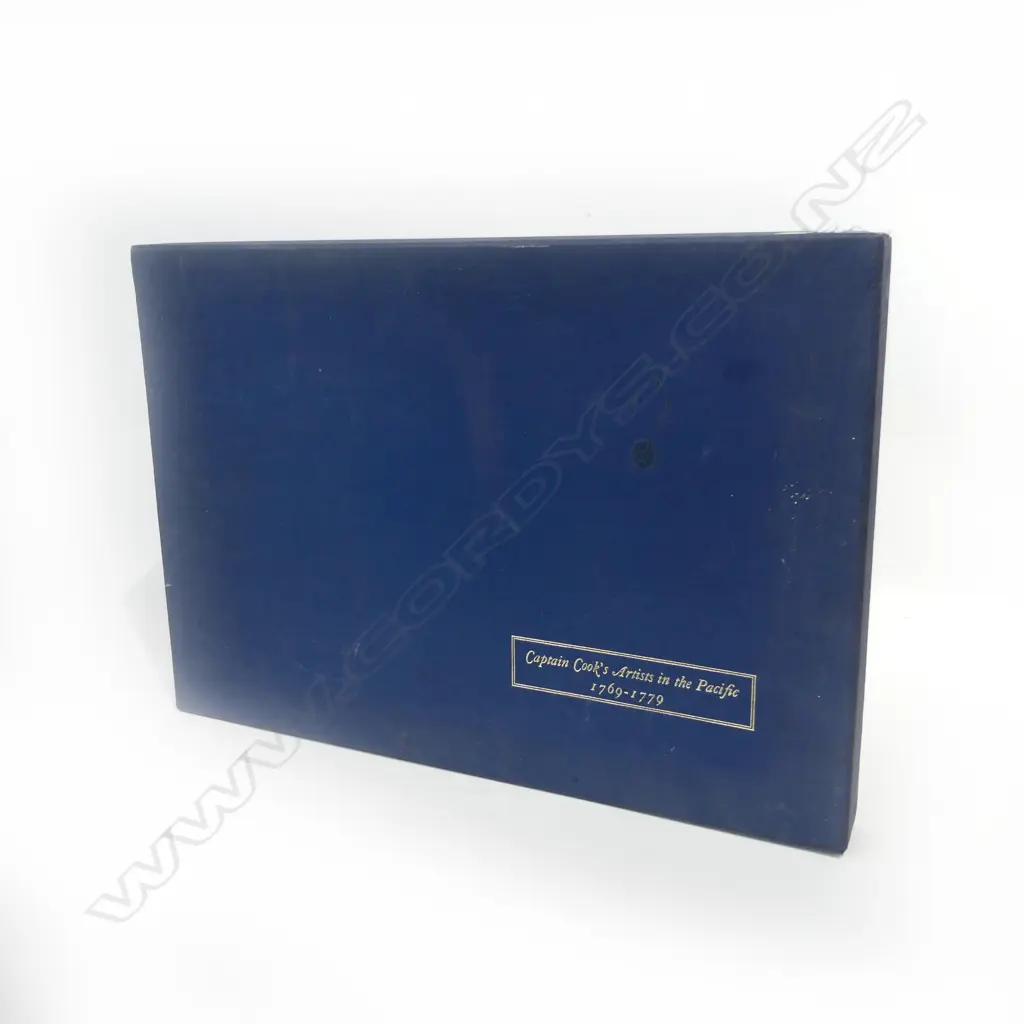 CASED BOOK; 'CAPTAIN COOKS ARTISTS IN THE PACIFIC 1769-1779' AVALON FINE PRINTS 1969 Image 1++