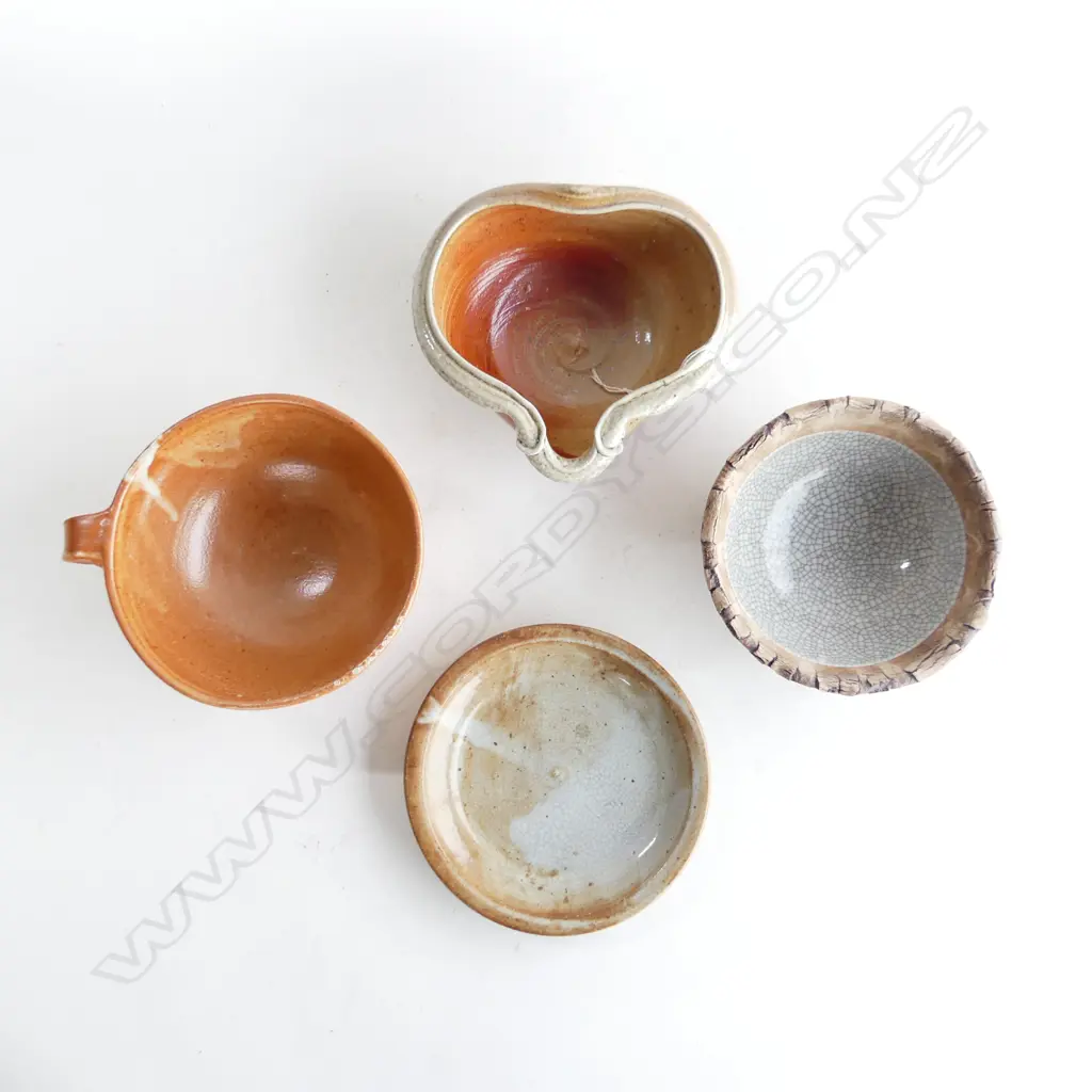 3 SHINO ETC VESSELS/BOWLS & 1 PLATE Image 1++