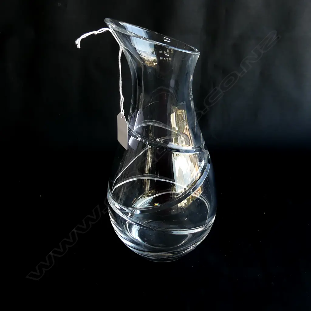 CRYSTAL AURA WATER PITCHER - JASPER CONRAN FOR WATERFORD H.270mm Image 1++