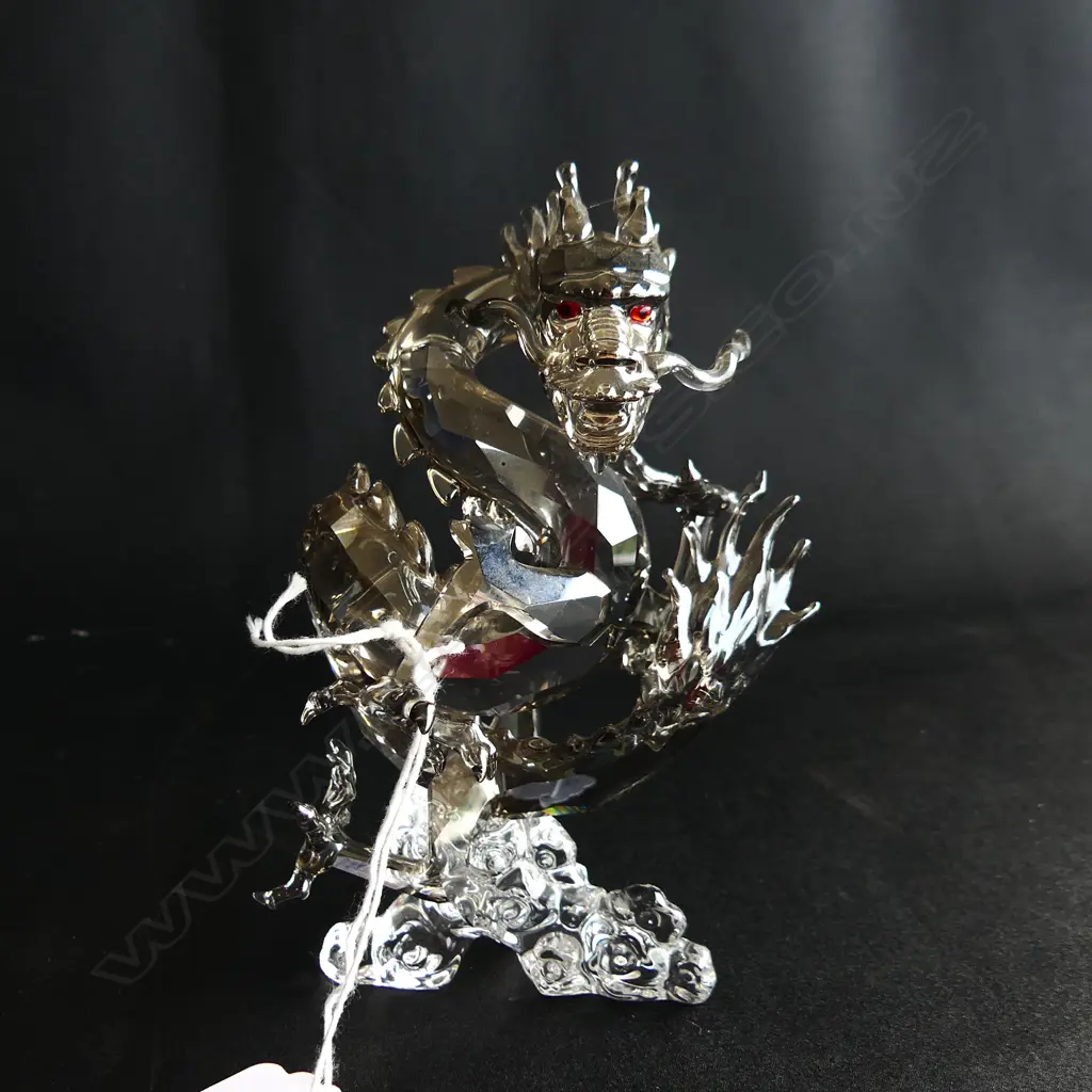 SWAROVSKI JUBILEE ED. 2012 DRAGON H.120mm, AS NEW BOXED Image 1++