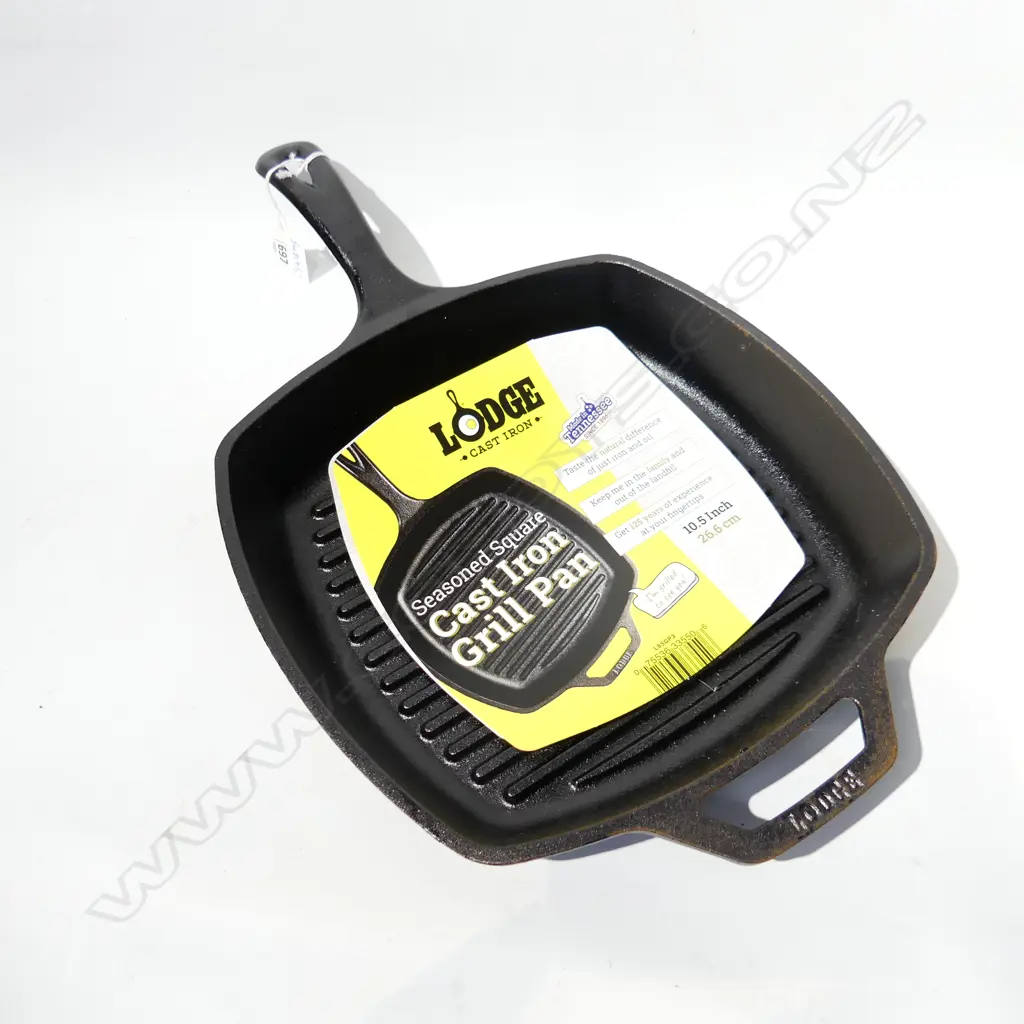 LODGE CAST IRON GRILL PAN L.440mm Image 1++