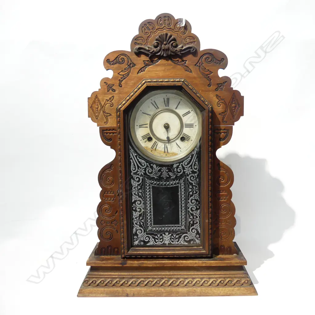 VINTAGE GINGERBREAD CLOCK  A/F   580 X 370MM Image 1++