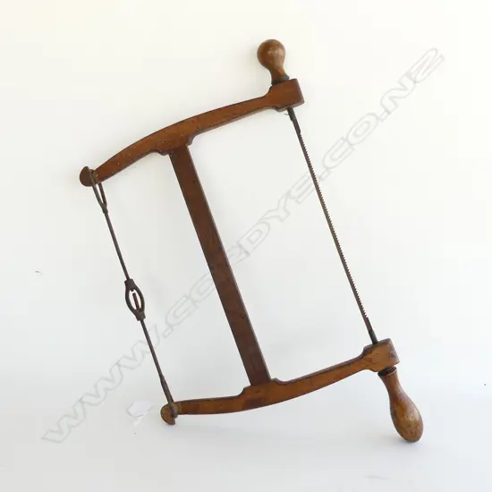 ANTIQUE BOW SAW L. 520MM