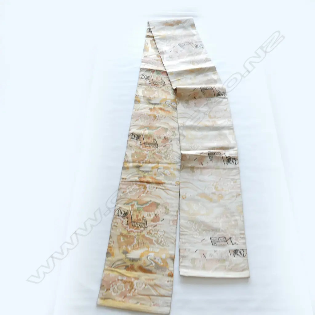 SILK BROCADE JAPANESE OBI SASH Image 1++