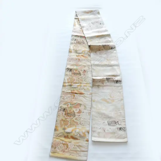 SILK BROCADE JAPANESE OBI SASH