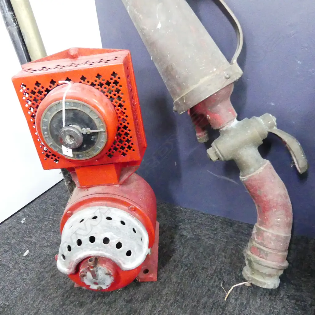 LONG PIPE w. HOSE + 2 OTHER PIPE LENGTHS L.1400mm + RED MACHINE Image 1++