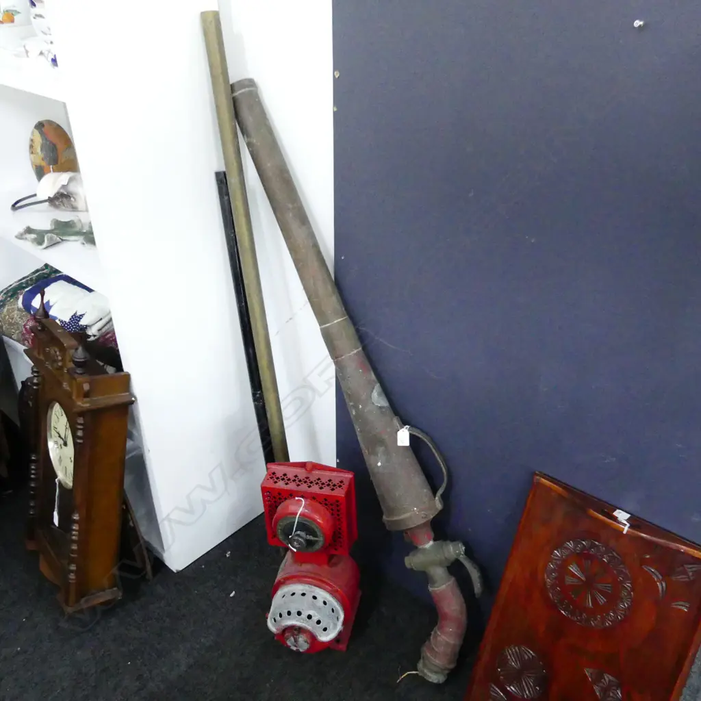 LONG PIPE w. HOSE + 2 OTHER PIPE LENGTHS L.1400mm + RED MACHINE Image 1++