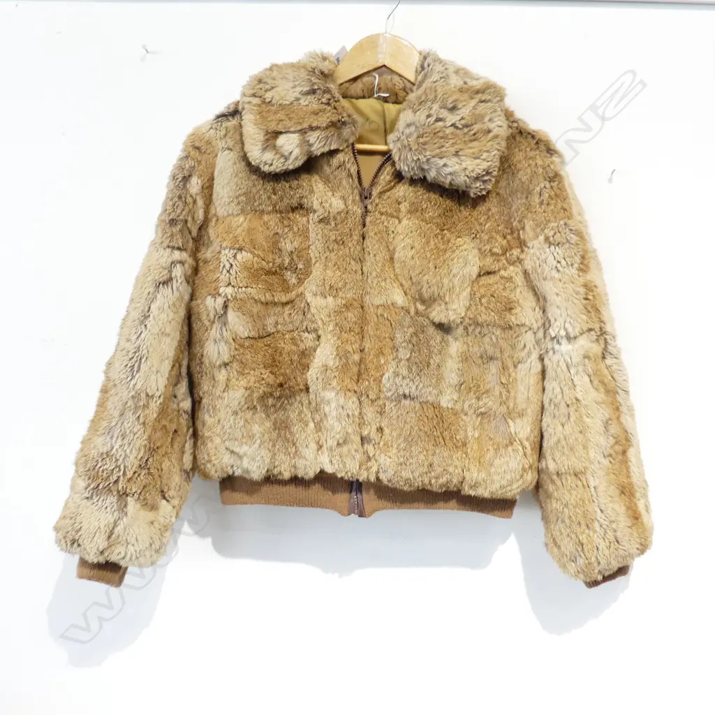 RABBIT FUR JACKET Image 1++