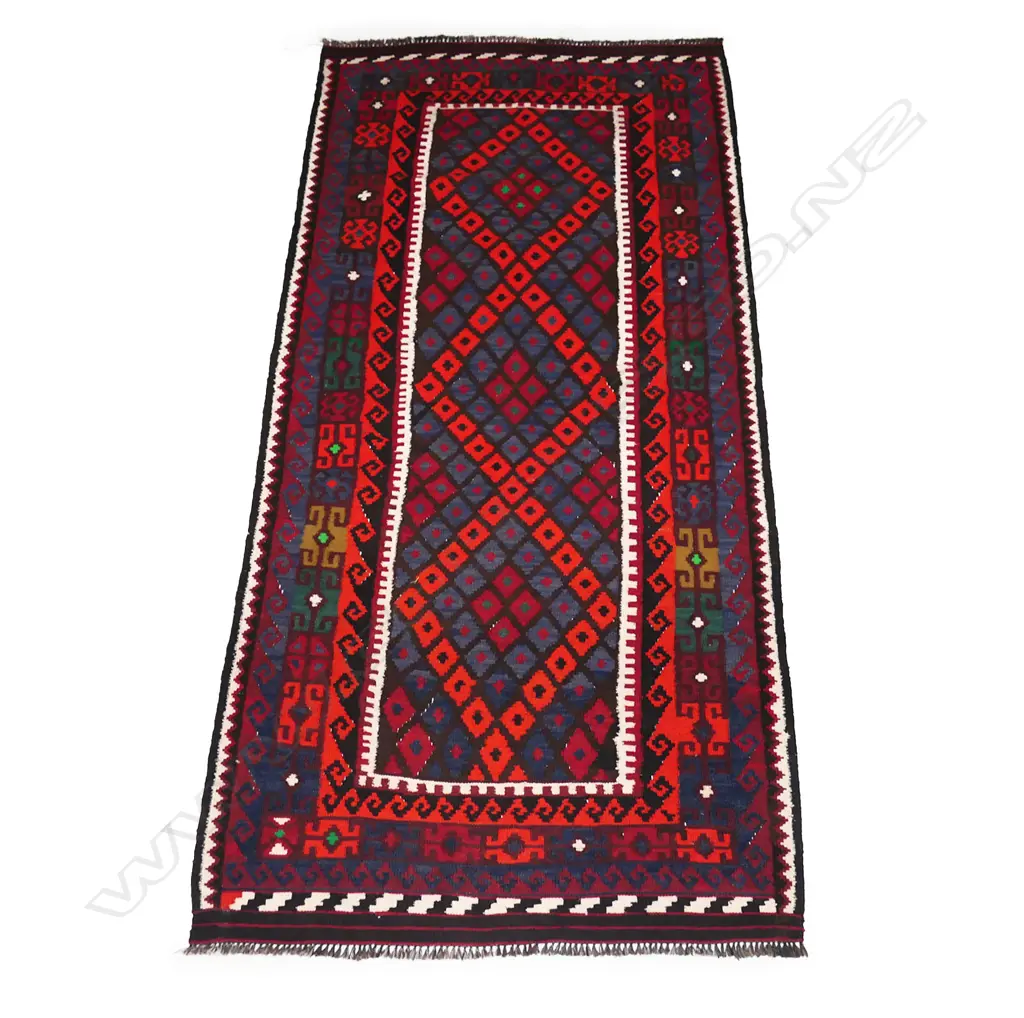 HANDWOVEN KILIM RUNNER, 2350 x 1100mm Image 1++
