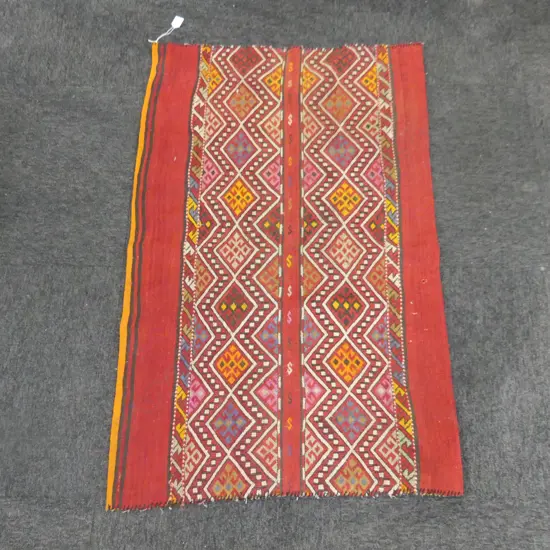 OLD TURKISH KELIM GRAIN BAG / CUSHION COVER 1080 X 700mm