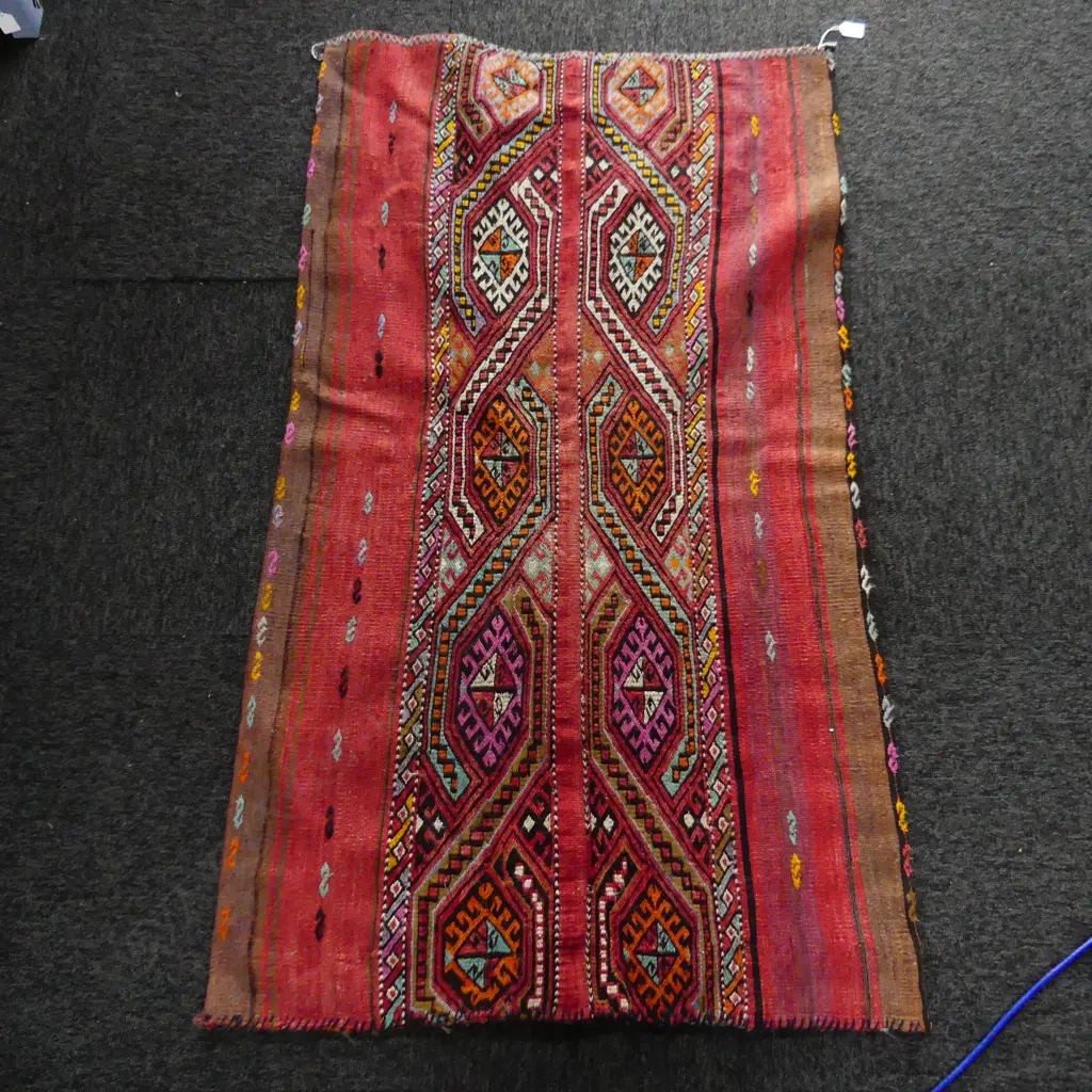 KELIM GRAIN BAG / CUSHION COVER GEOMETRIV 130 x 760mm Image 1++