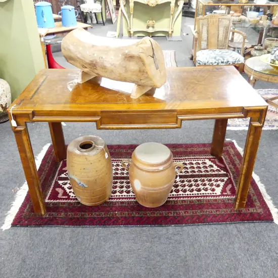 INLAID DESK 1330x620x750mm w. HIDDEN DRAWER
