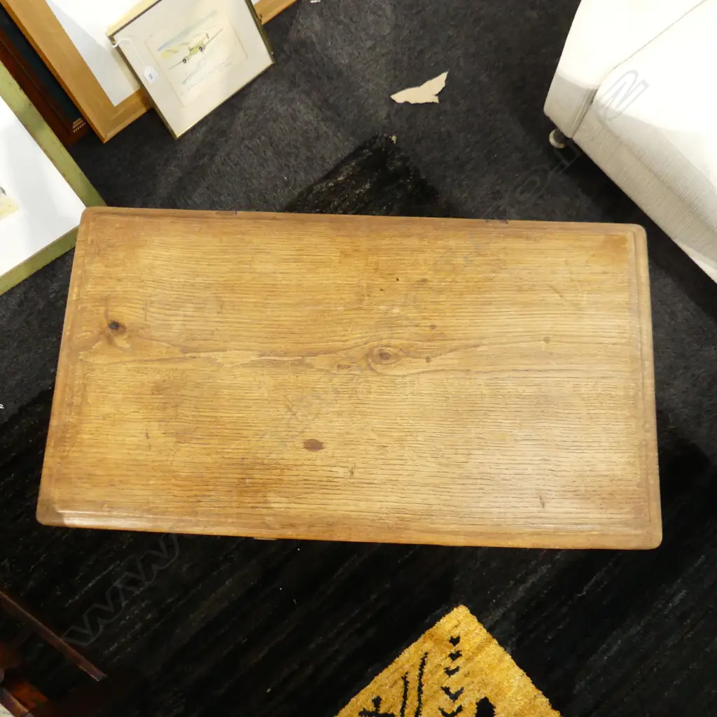 RUSTIC OAK SIDE TABLE L 810 MM  Image 1++