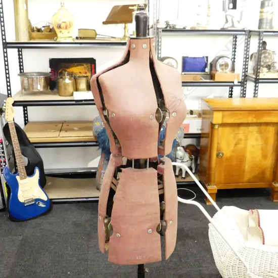 LG OLD DRESSMAKERS DUMMY / MANNEQUIN H. 1620MM