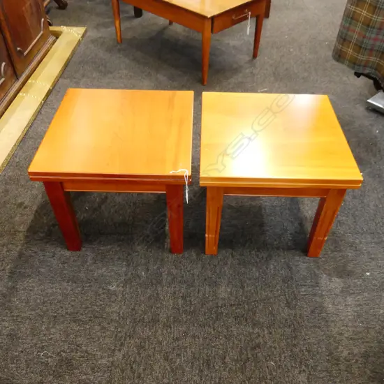 PR SMALL NATIVE TIMBER TABLES 400x400x350mm