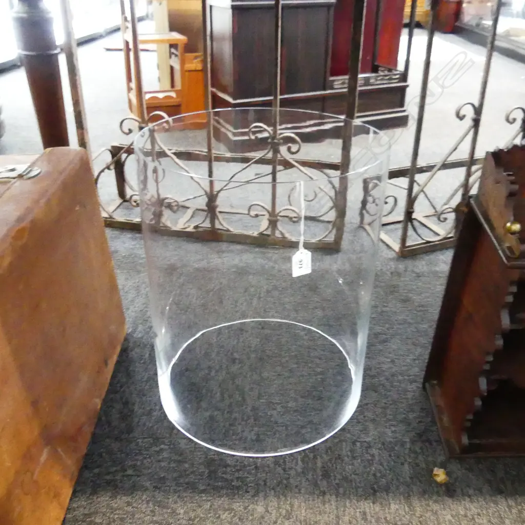 LG CLEAR GLASS CYLINDER H.440MM / 360mm DIA Image 1++