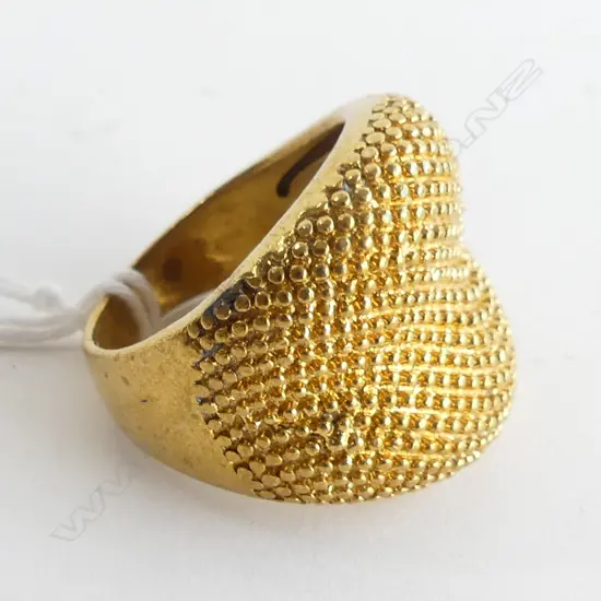 LARGE PATTERNED RING (COSTUME)