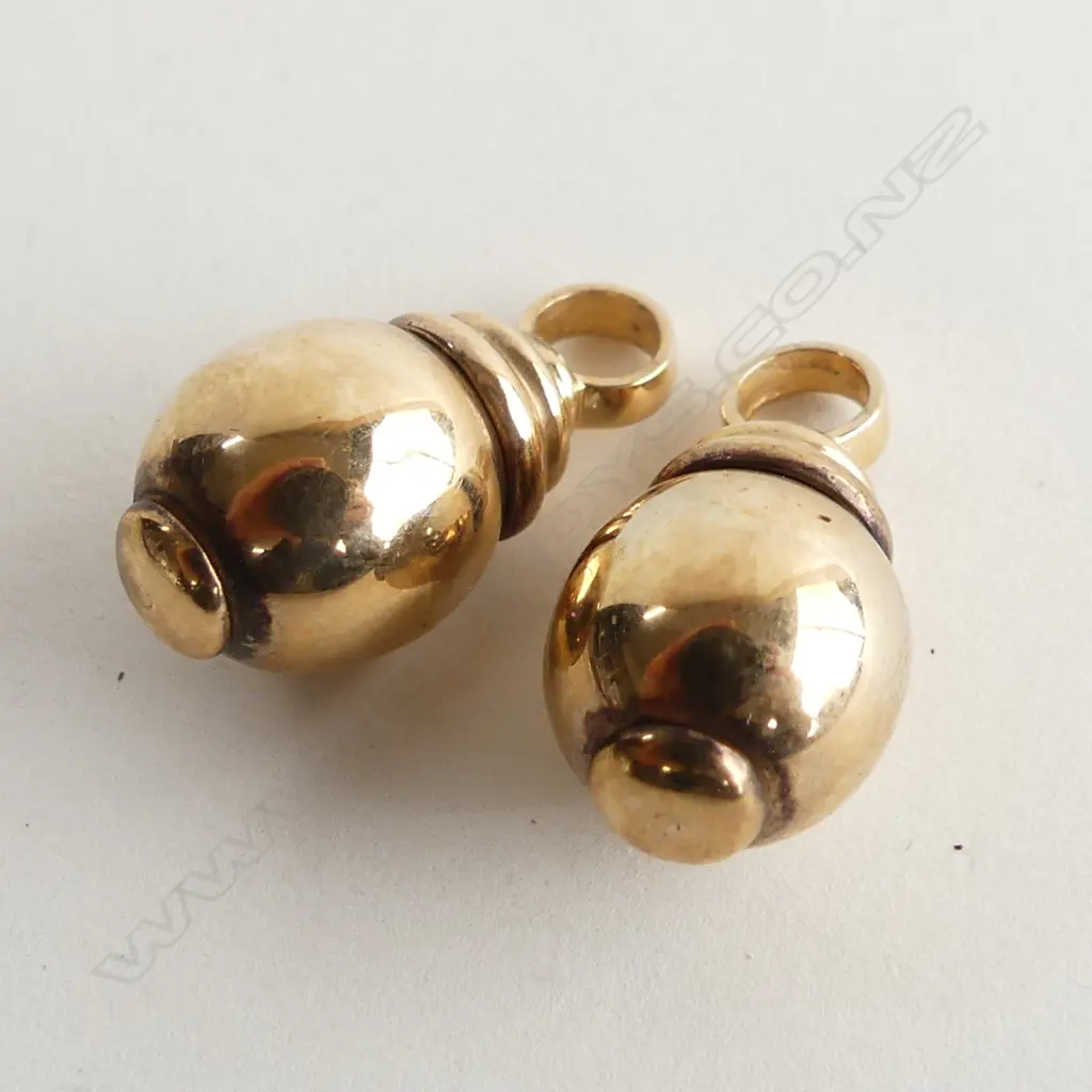 PR 9CT GOLD EARRING DROPS 4.8GMS Image 1++