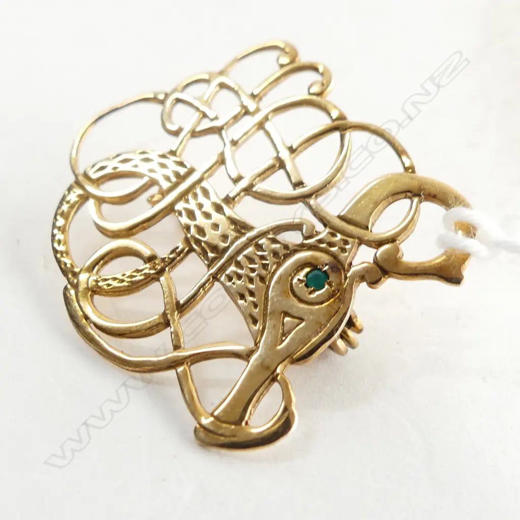 9CT GOLD BROOCH 3.5 GRAMS Image 1++