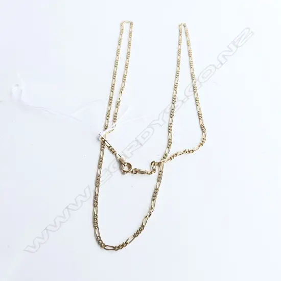 14K GOLD NECKLACE L.600mm 5.9GMS