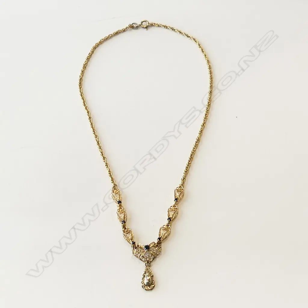 9CT GOLD NECKLACE 8.9 GRAMS Image 1++