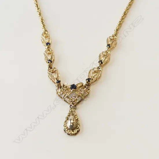 9CT GOLD NECKLACE 8.9 GRAMS