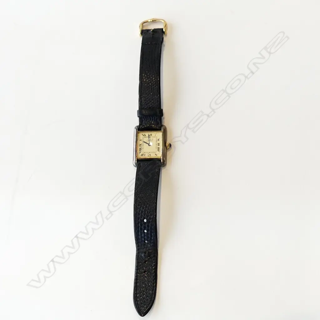 925 SILVER CARTIER LADIES WRIST WATCH Image 1++