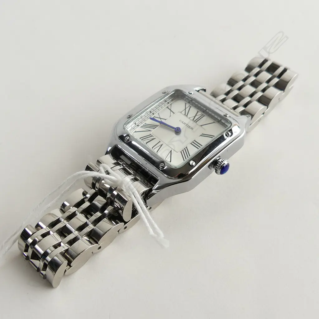 REPLICA  TANK WATCH, STAINLESS STEEL, WORKING Image 1++