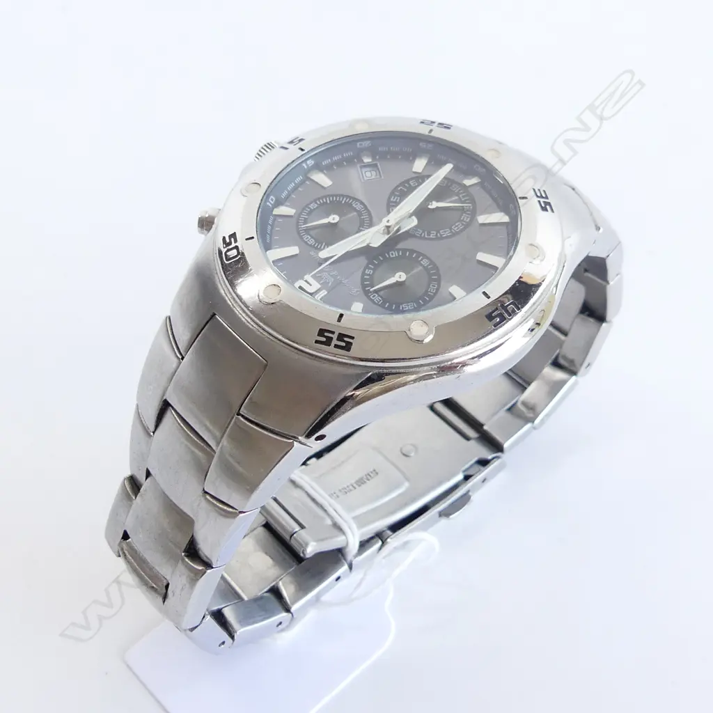 YONGER & BRESSON GENT'S WRIST WATCH (Swiss design French made) WORKING Image 1++