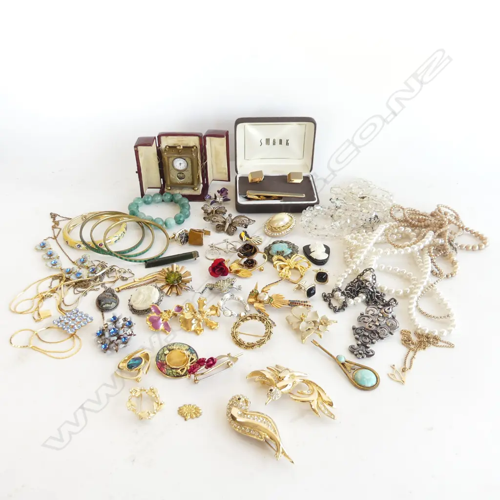 ASST. COSTUME JEWELLERY; CUFFLINKS Image 1++