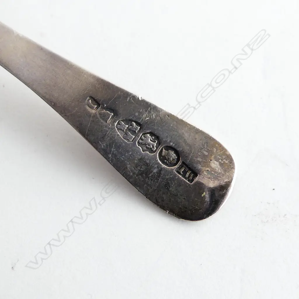 EARLY VICTORIAN ST SILVER TEA CADDY SPOON NEWCASTLE 1847 Image 1++