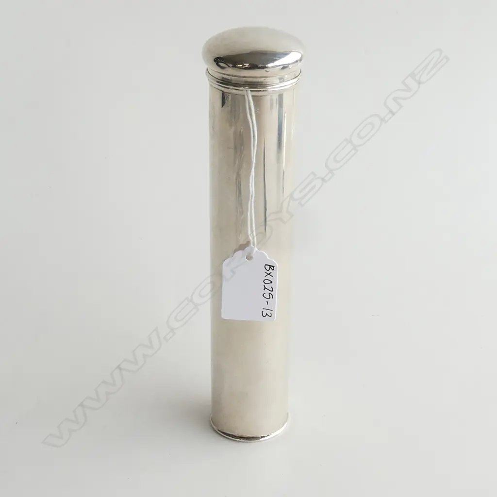 STG SILVER CERTIFICATE HOLDER, L. 200MM, BIRM 1901, 82GMS Image 1++