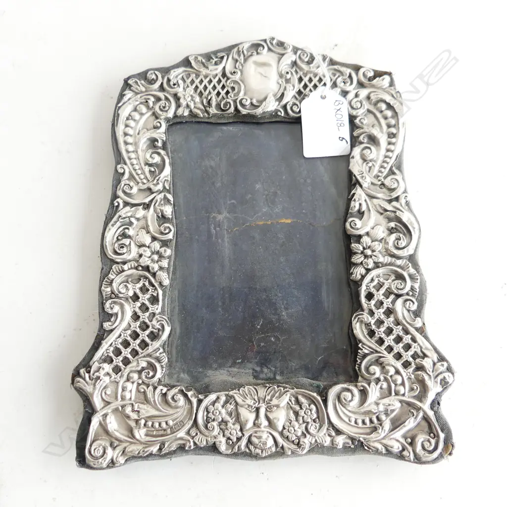 VICTORIAN SILVER PHOTO FRAME BIRMINGHAM 1857 (FAULTED) Image 1++