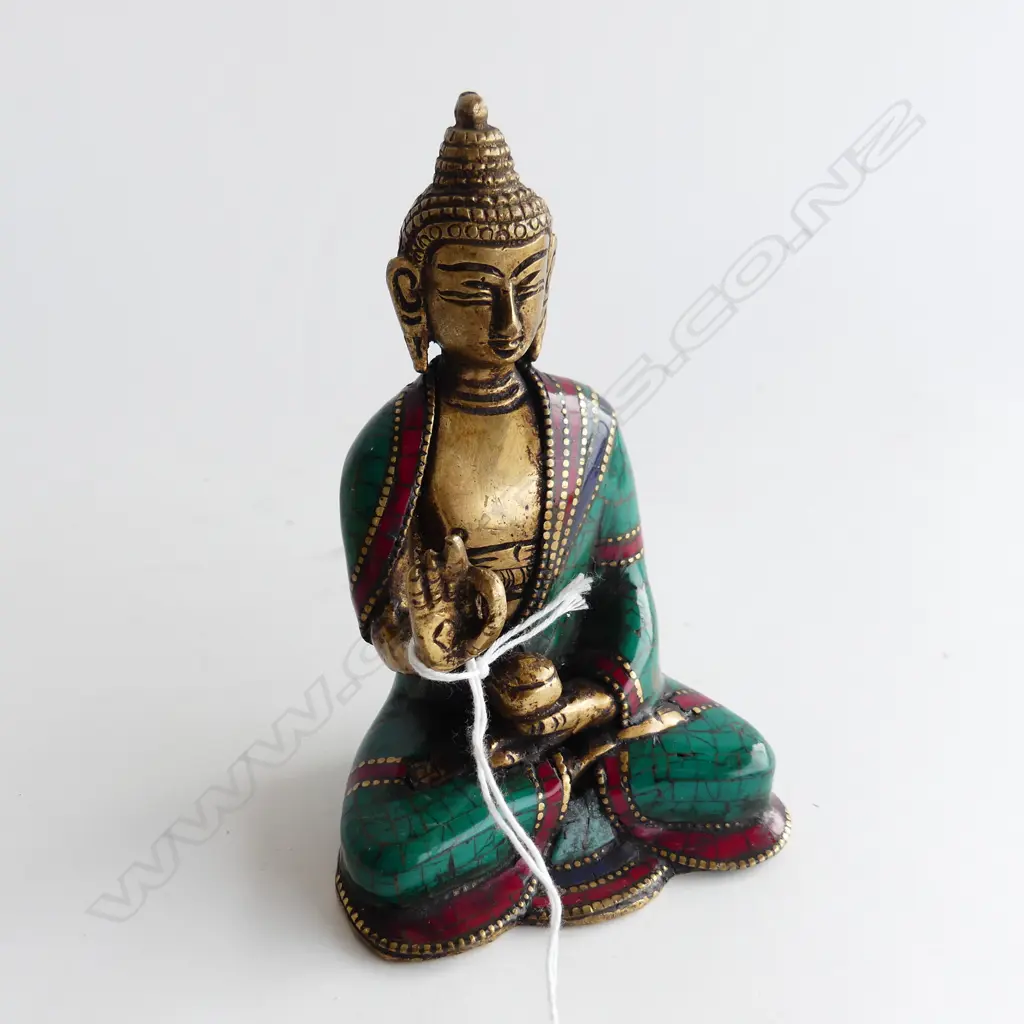 BRASS BUDHA H.110mm Image 1++