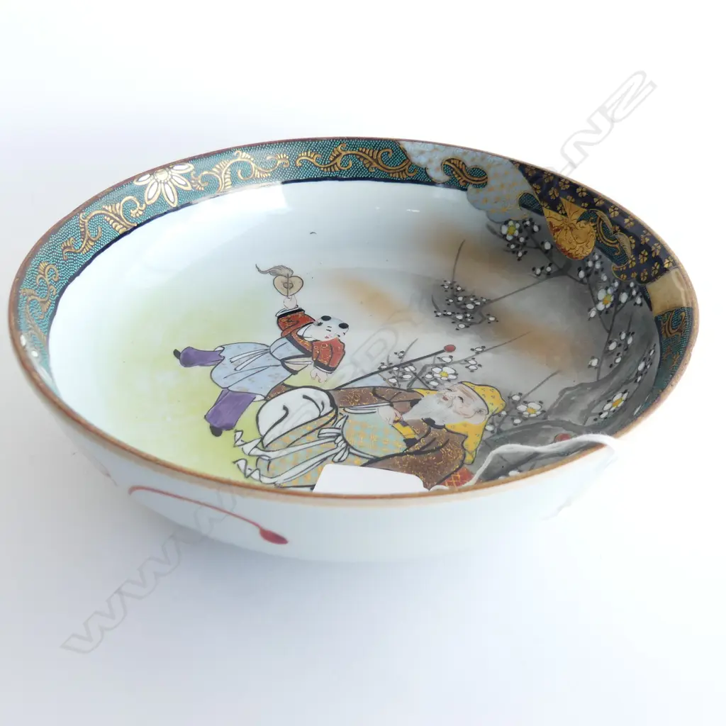 JAPANESE KUTANI BOWL 210mm dia Image 1++