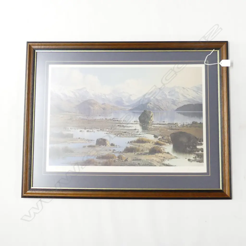 GRAHAM BRINLEY 'WANAKA' SIGNED PRINT 341/450 390x575mm Image 1++