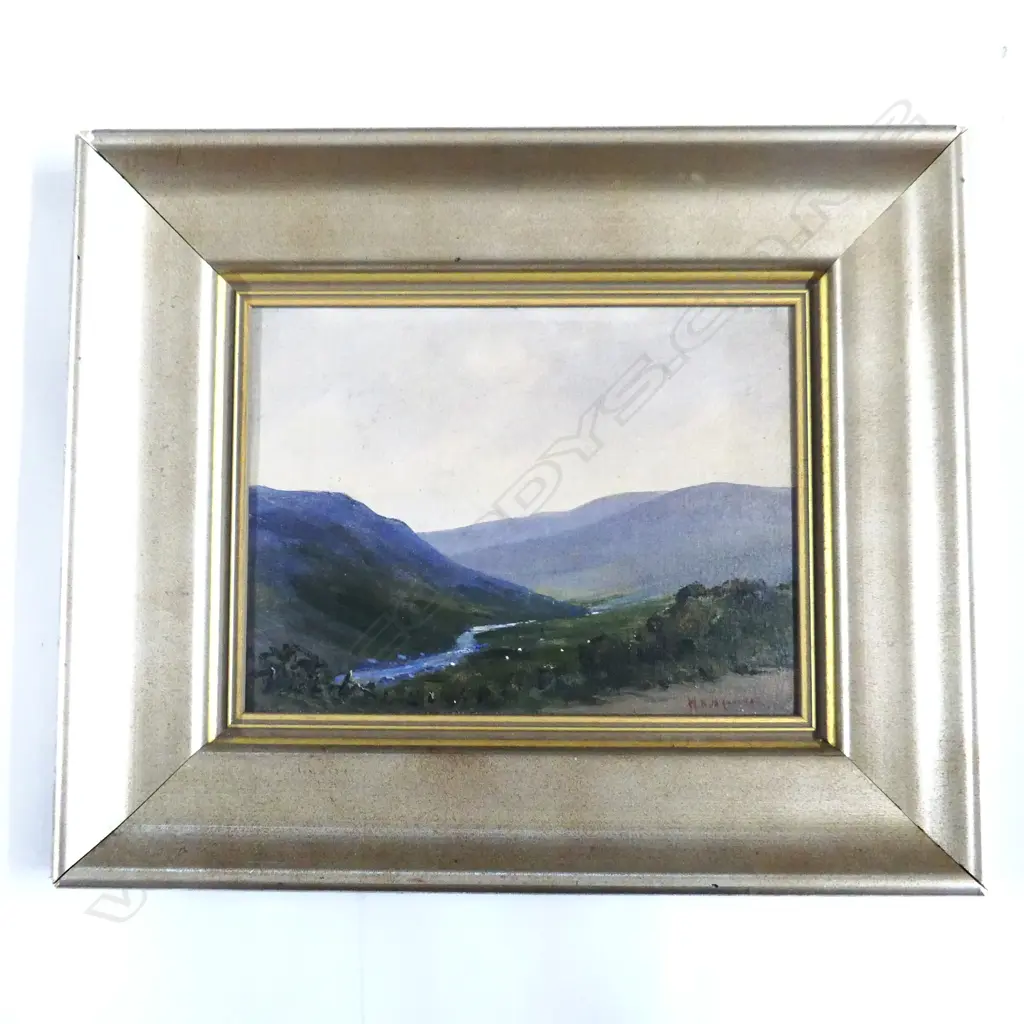 SMALL OIL GLENSHANE PASS BY W K MCCAUGHAN H290MM W345MM Image 1++