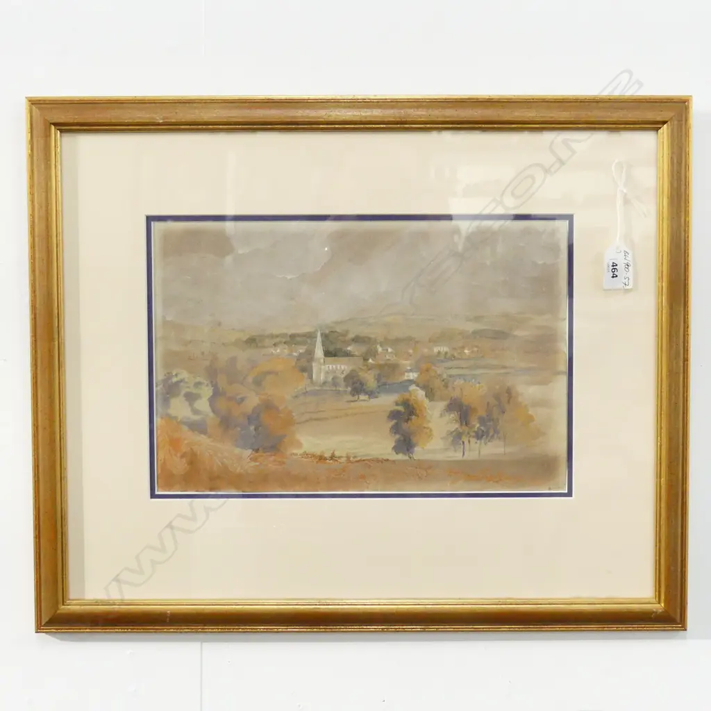 19thC UK ARTIST UNKNOWN 'HORDHAM' SUSSEX 1850 W/C.... Image 1++