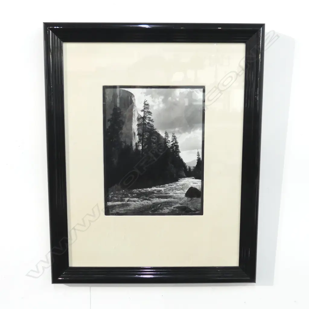 Ansel Easton ADAMS (1902-1984), 'El Capitan, Merced River Clouds', 'Special Edition' printed by Alan Ross, 240 X 180mm Image 1++