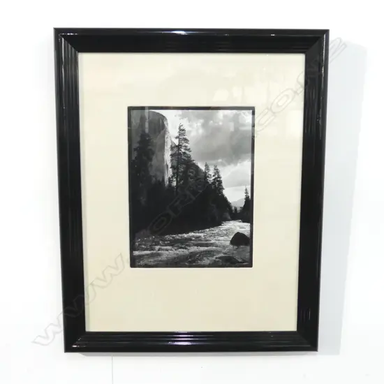 Ansel Easton ADAMS (1902-1984), 'El Capitan, Merced River Clouds', 'Special Edition' printed by Alan Ross, 240 X 180mm