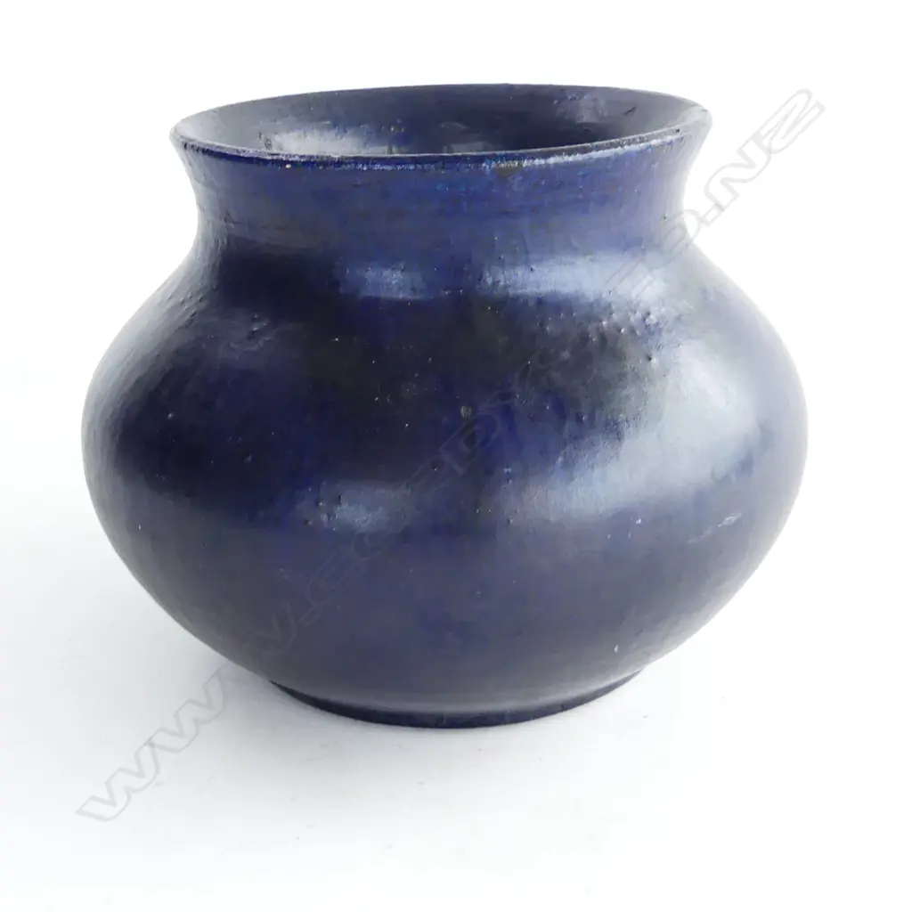 JOVAN RANCICH MATTE BLUE VASE H. 135MM Image 1++