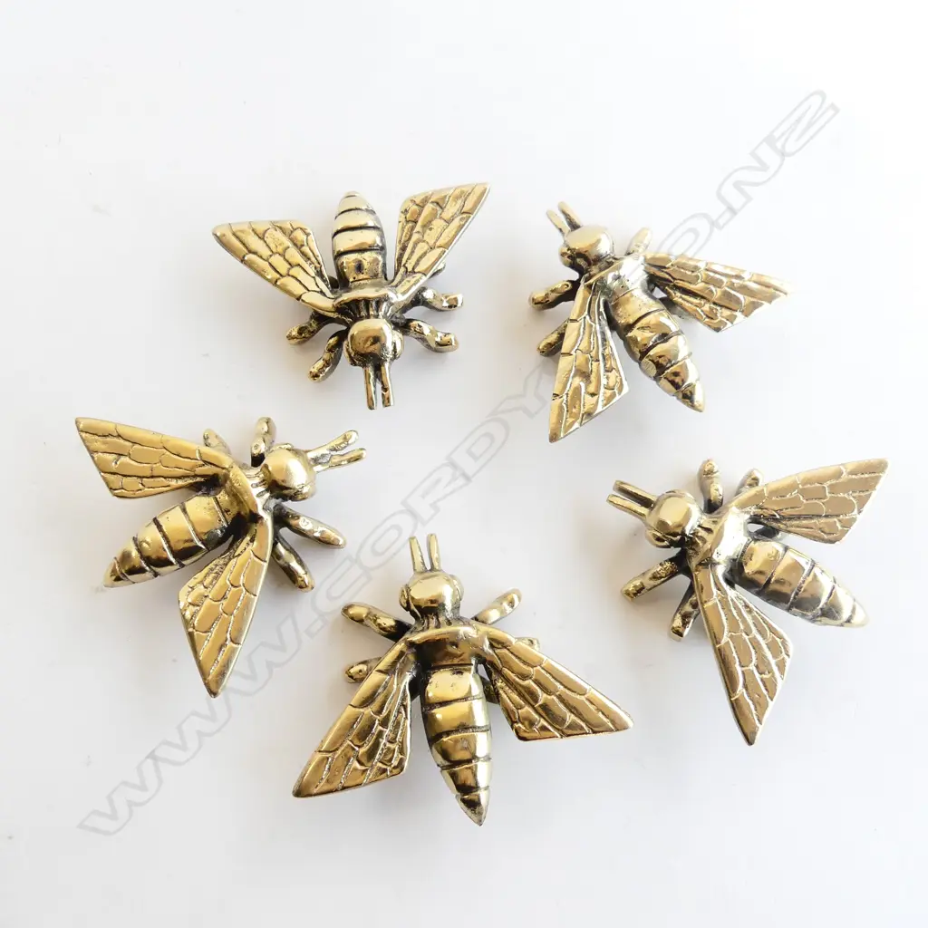 5 BRASS BEES L.60mm Image 1++