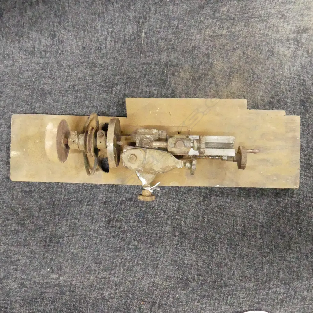 SUPER ADEPT MINIATURE LATHE & GRINDER L.570mm EX. PAUL BROADBENT WORKSHOP Image 1++