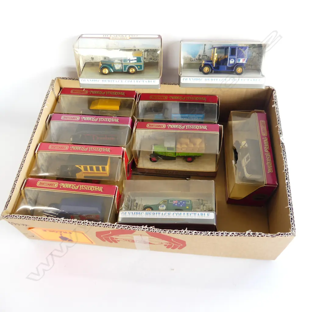 10 MODELS OF YESTERYEAR MATCHBOX TRUCKS Image 1++